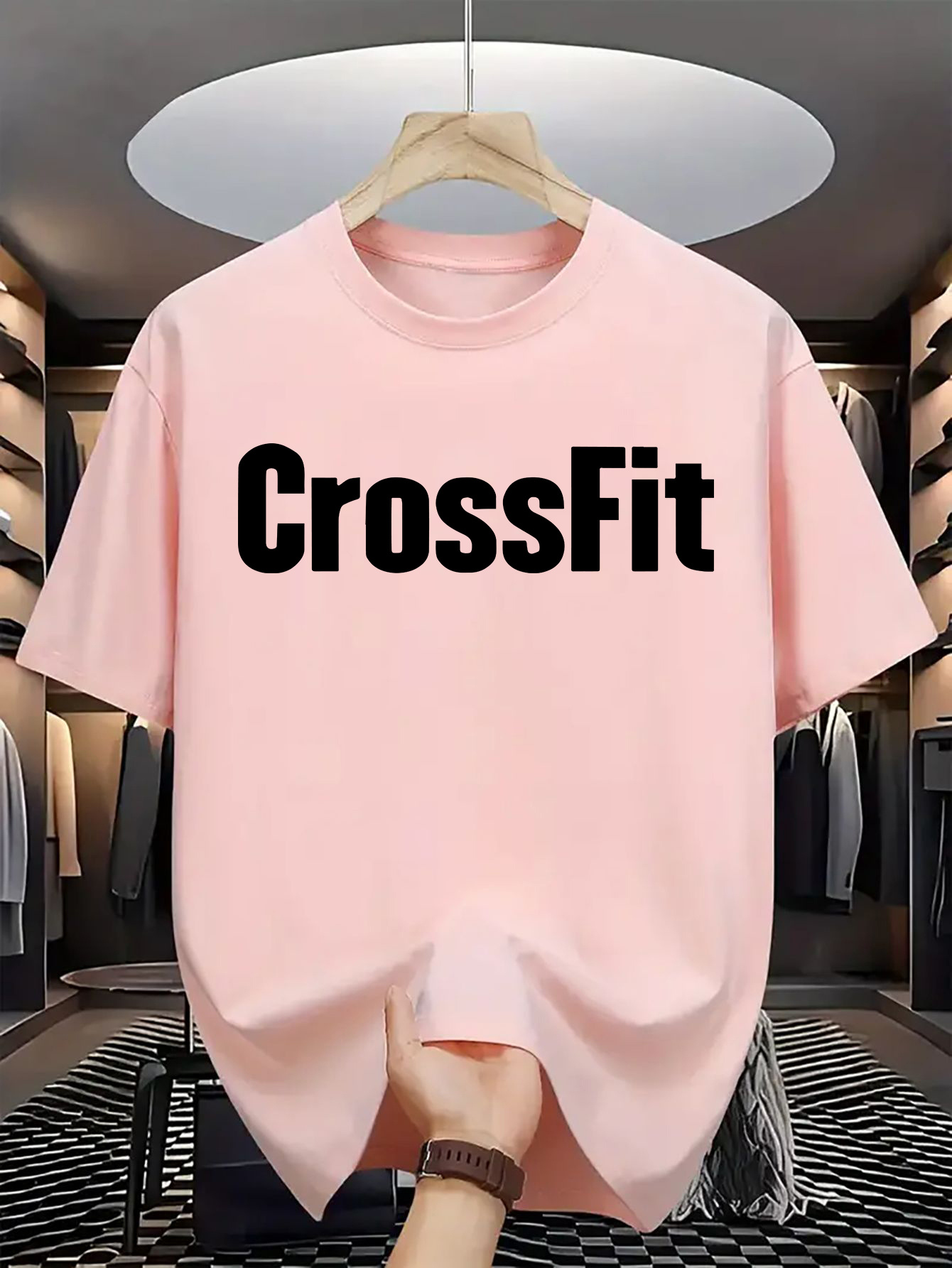 تي شيرت رجالي صيفي 100% قطن فض - مراجعة Crossfit Mayhem وسعره