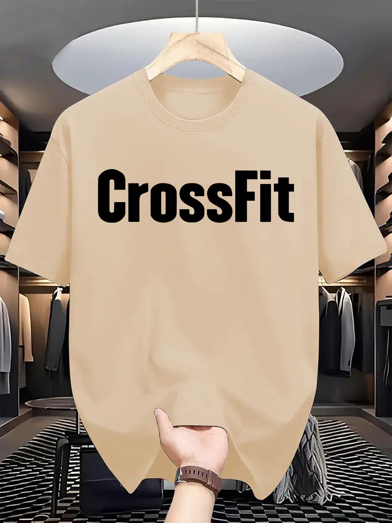 تي شيرت رجالي صيفي 100% قطن فض - مراجعة Crossfit Mayhem وسعره