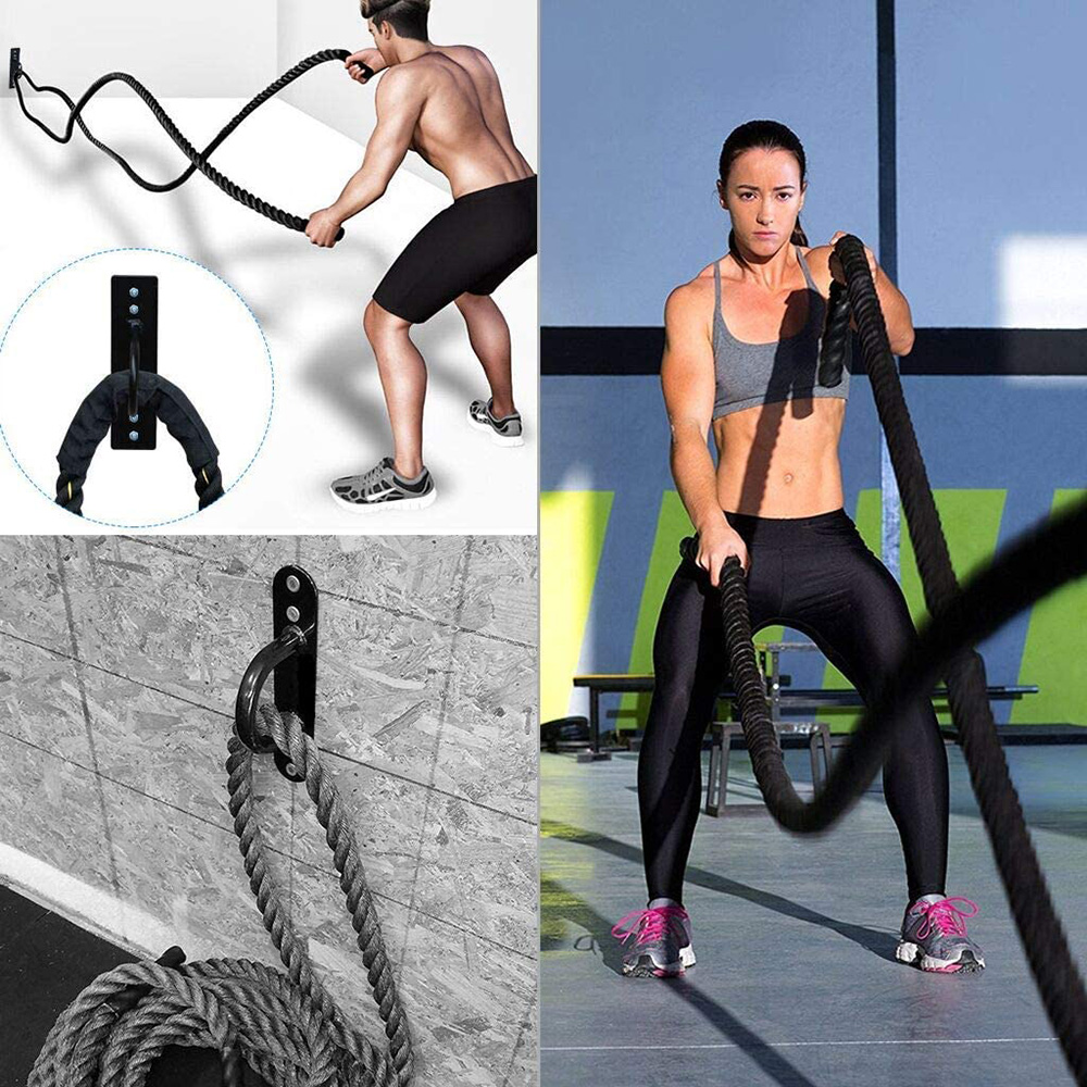 طقم تثبيت حبل التدريب من الفول - مراجعة Battle Rope Anchor وسعره